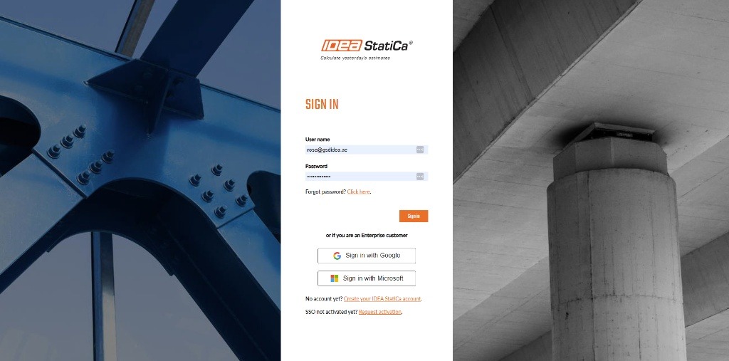 Admin Portal Login screenshot
